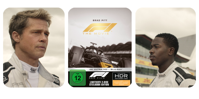 F1 - Der Film jetzt im limitiereten UHD Steelbook